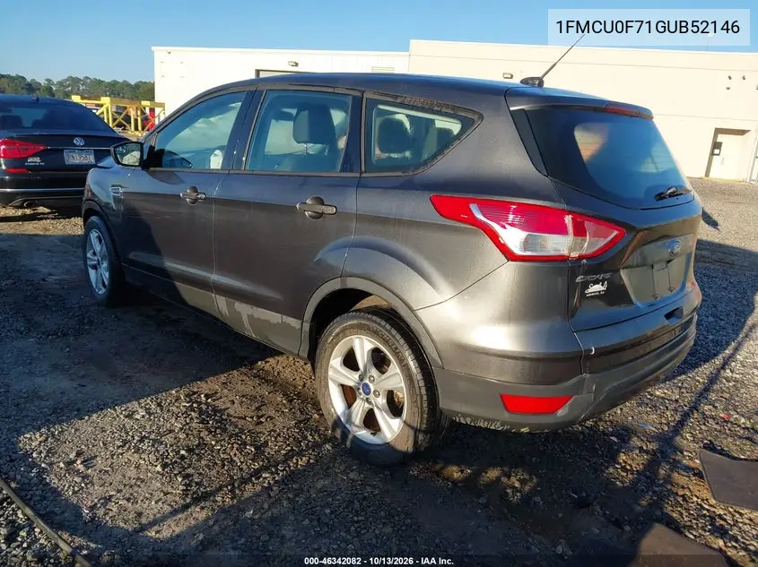2016 FORD ESCAPE VIN 1FMCU0F71GUB52146 — фото 3