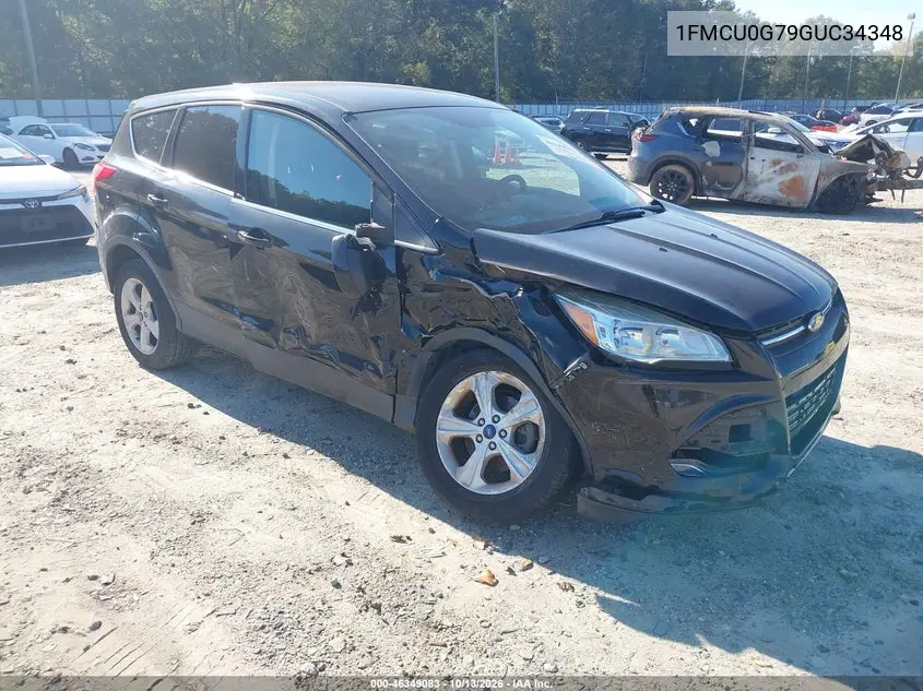 FORD ESCAPE 2016, VIN 1FMCU0G79GUC34348