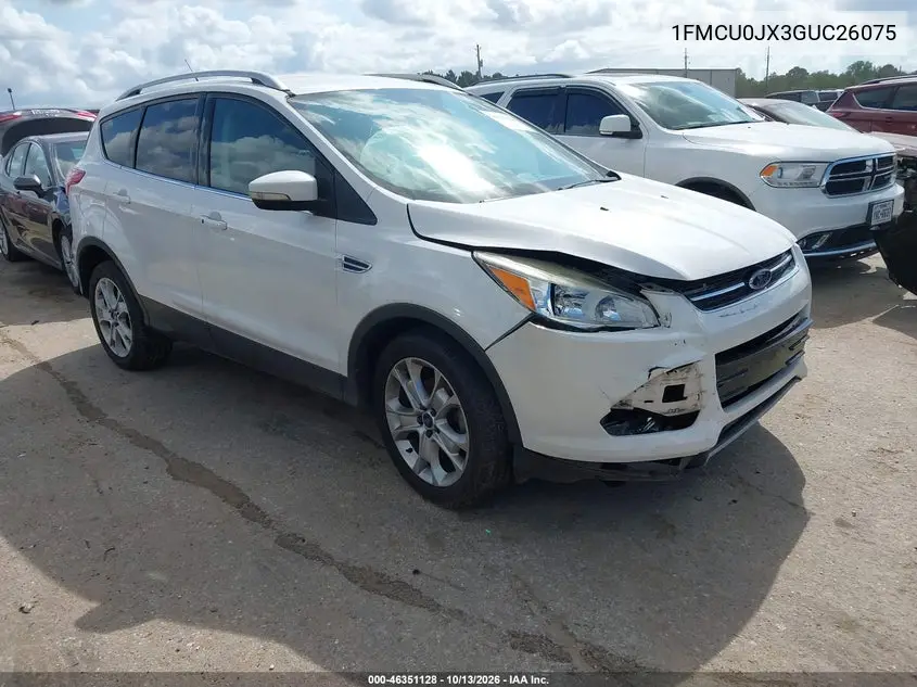 FORD ESCAPE 2016, VIN 1FMCU0JX3GUC26075
