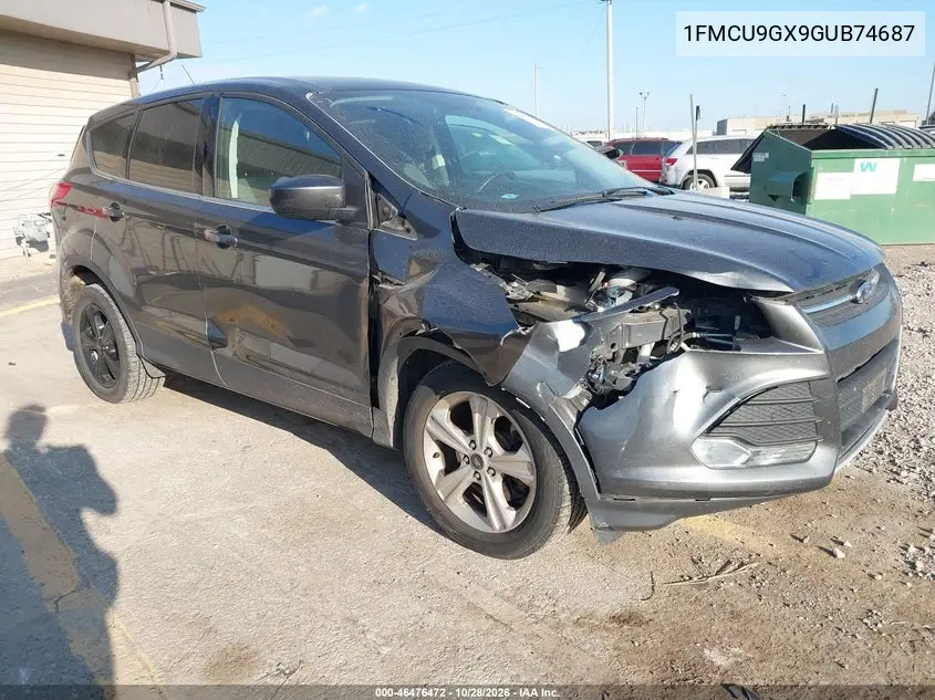 FORD ESCAPE 2016, VIN 1FMCU9GX9GUB74687
