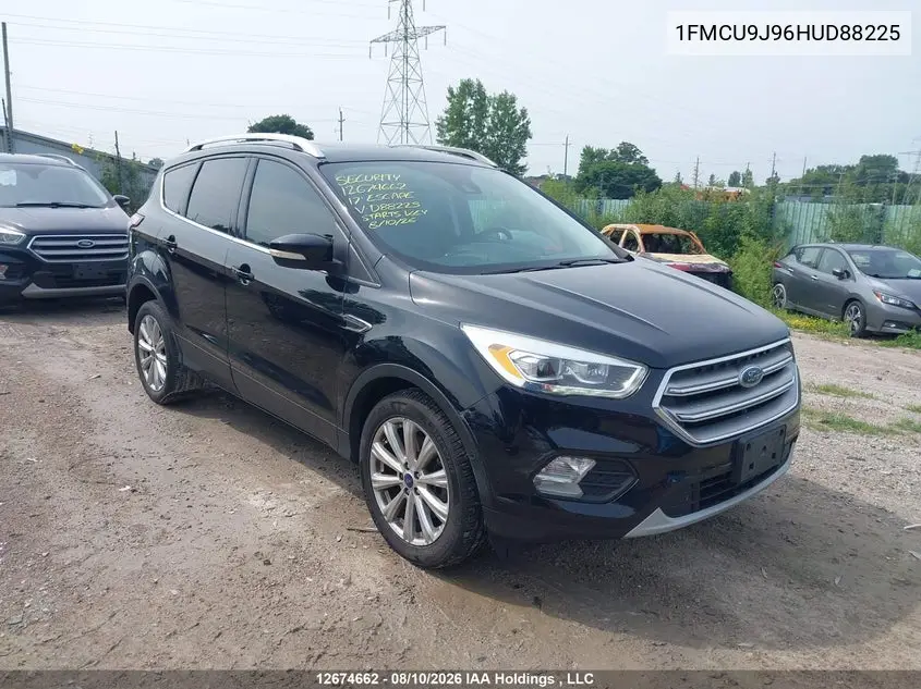 FORD ESCAPE 2017, VIN 1FMCU9J96HUD88225