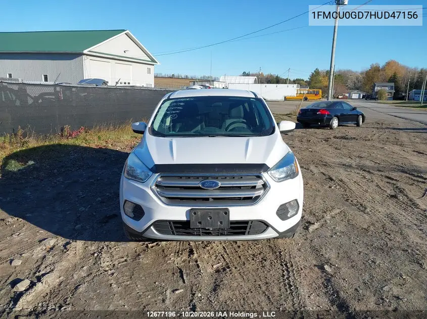 2017 FORD ESCAPE VIN 1FMCU0GD7HUD47156 — фото 12