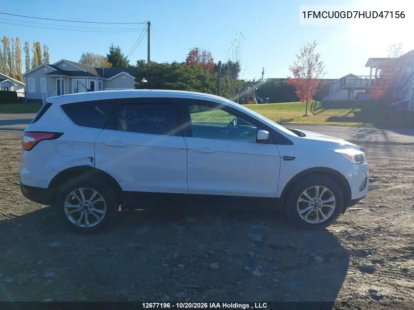 2017 FORD ESCAPE VIN 1FMCU0GD7HUD47156 — фото 13