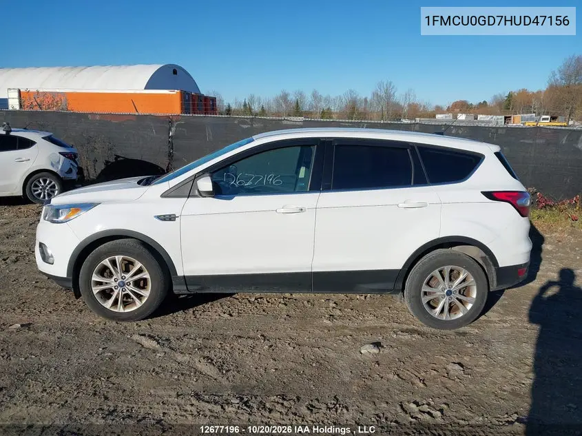 2017 FORD ESCAPE VIN 1FMCU0GD7HUD47156 — фото 14