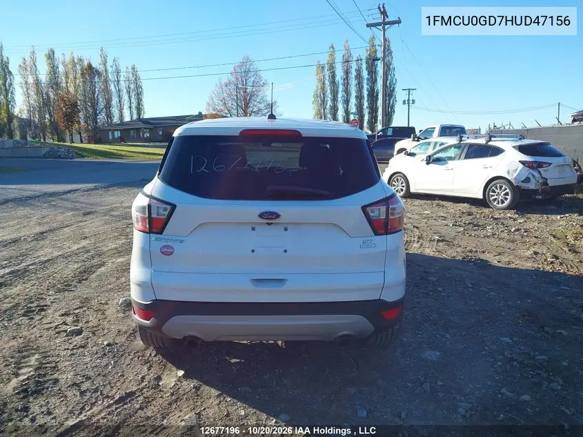 2017 FORD ESCAPE VIN 1FMCU0GD7HUD47156 — фото 16