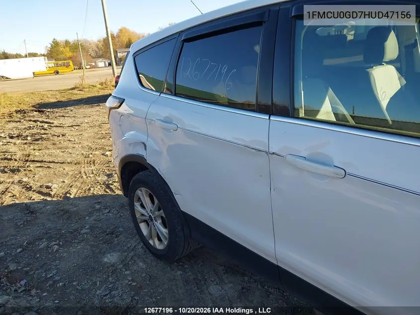 2017 FORD ESCAPE VIN 1FMCU0GD7HUD47156 — фото 6