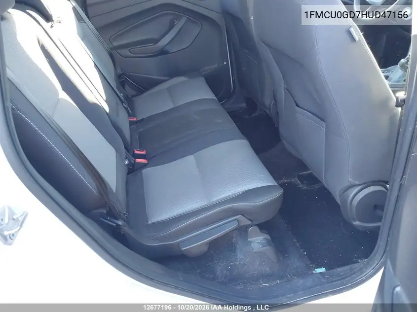 2017 FORD ESCAPE VIN 1FMCU0GD7HUD47156 — фото 8