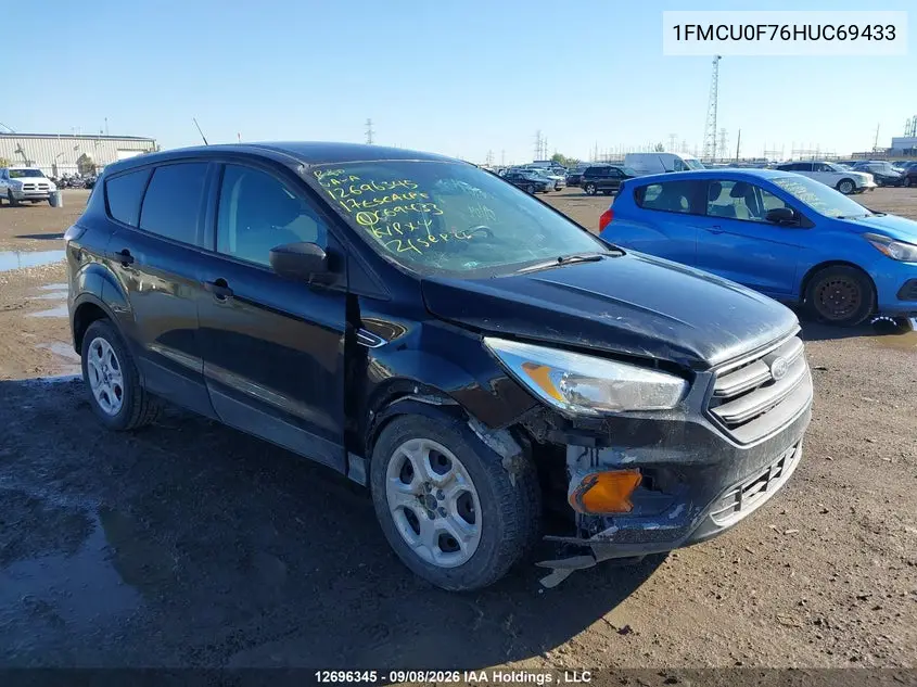 FORD ESCAPE 2017, VIN 1FMCU0F76HUC69433