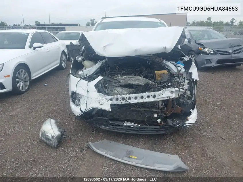 2017 FORD ESCAPE VIN 1FMCU9GD6HUA84663 — фото 12
