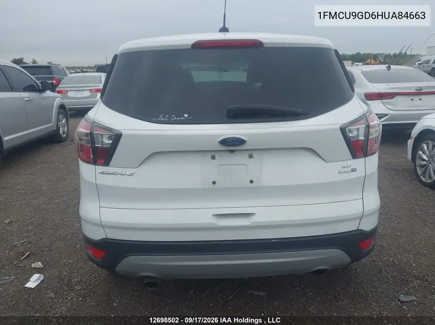 2017 FORD ESCAPE VIN 1FMCU9GD6HUA84663 — фото 16