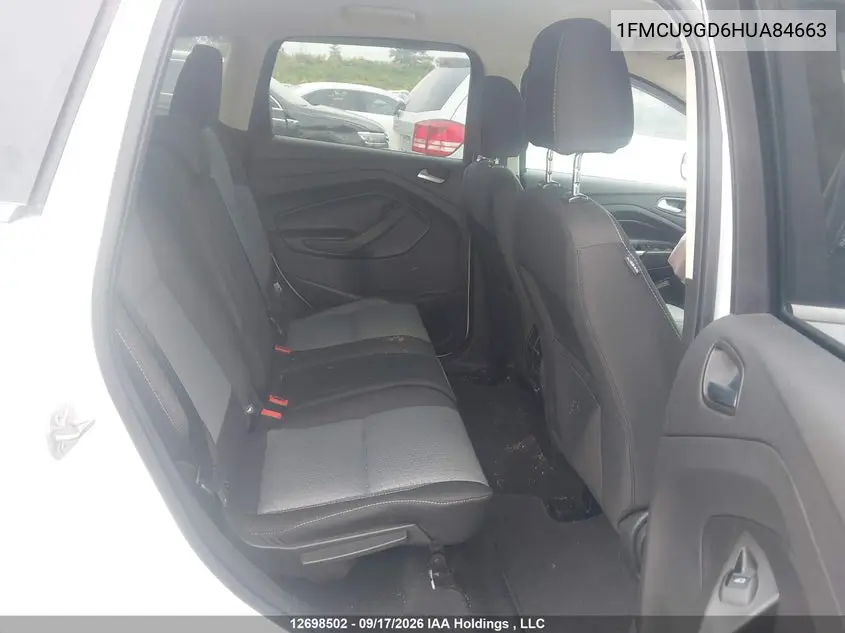 2017 FORD ESCAPE VIN 1FMCU9GD6HUA84663 — фото 8