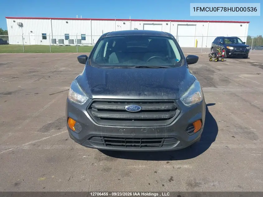 2017 FORD ESCAPE VIN 1FMCU0F78HUD00536 — фото 12
