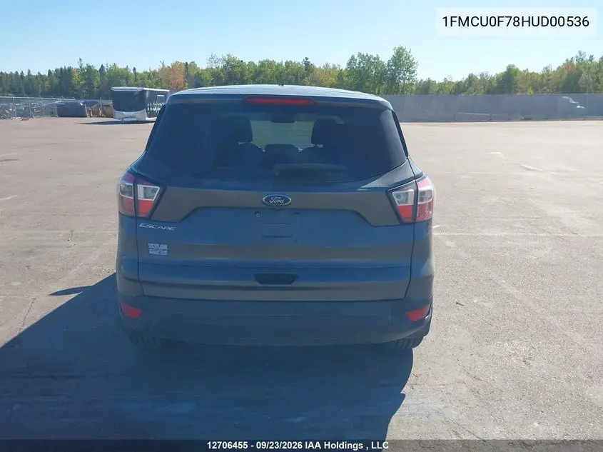 2017 FORD ESCAPE VIN 1FMCU0F78HUD00536 — фото 16
