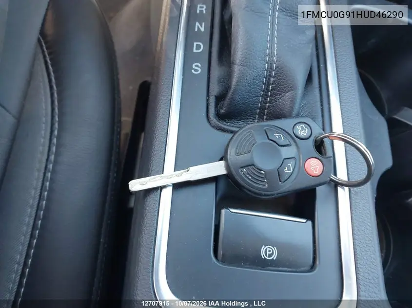 2017 FORD ESCAPE VIN 1FMCU0G91HUD46290 — фото 11