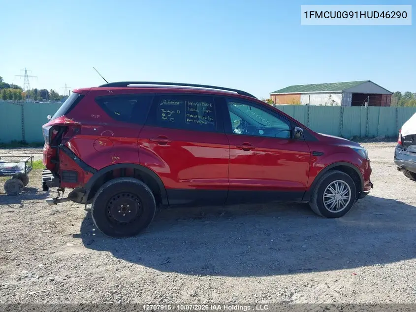 2017 FORD ESCAPE VIN 1FMCU0G91HUD46290 — фото 14