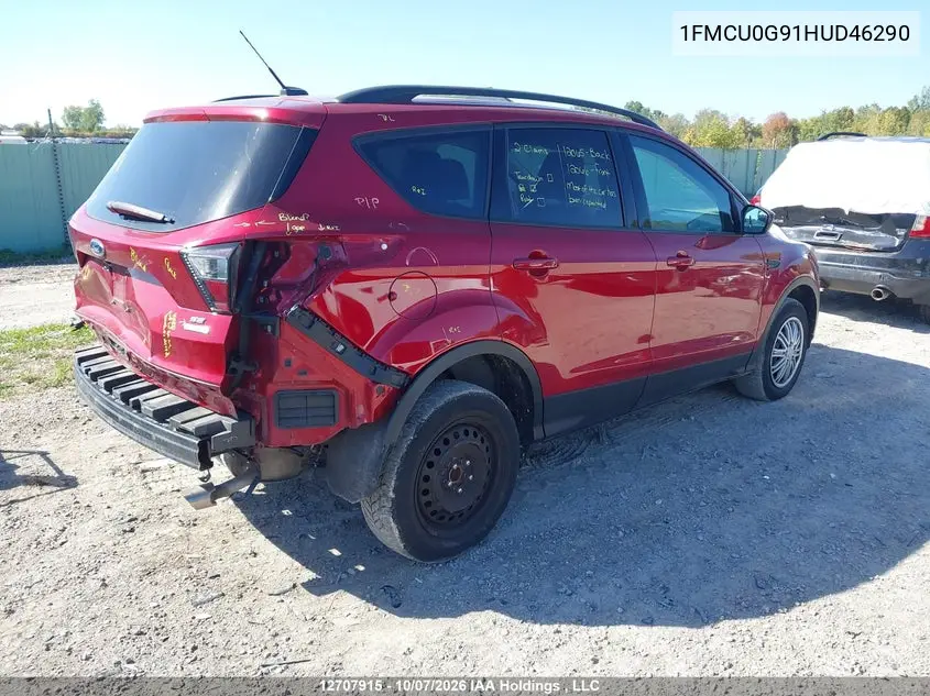 2017 FORD ESCAPE VIN 1FMCU0G91HUD46290 — фото 4