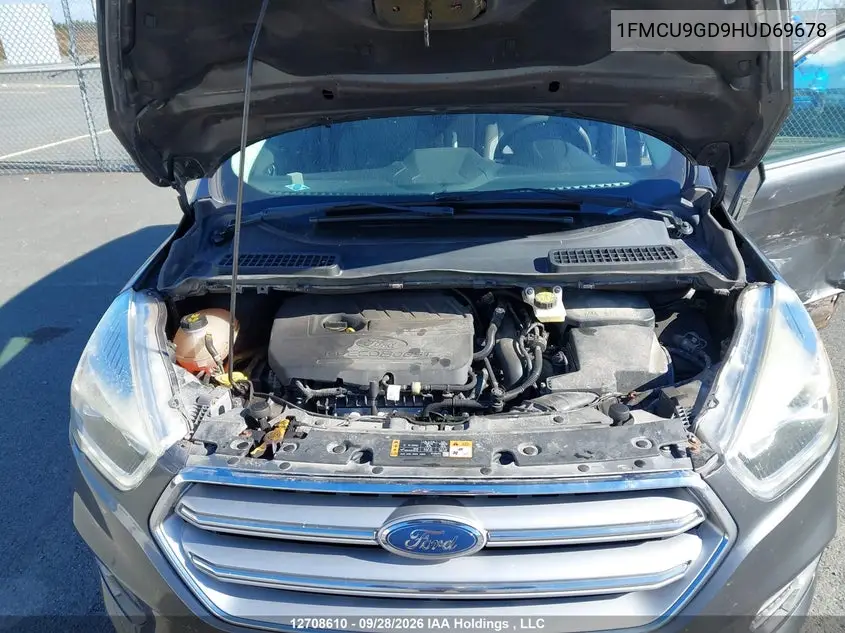 2017 FORD ESCAPE VIN 1FMCU9GD9HUD69678 — фото 10