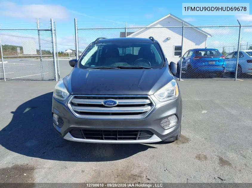 2017 FORD ESCAPE VIN 1FMCU9GD9HUD69678 — фото 12