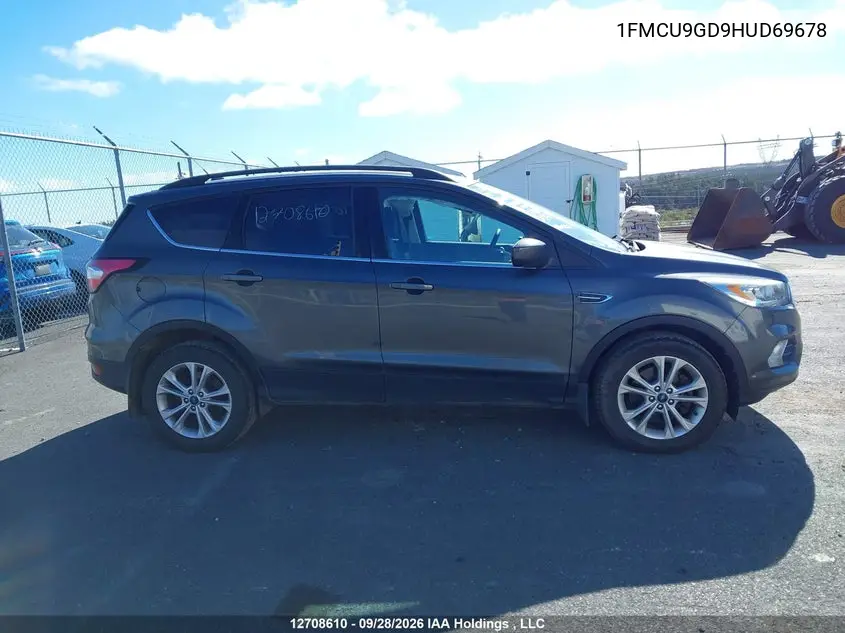 2017 FORD ESCAPE VIN 1FMCU9GD9HUD69678 — фото 13