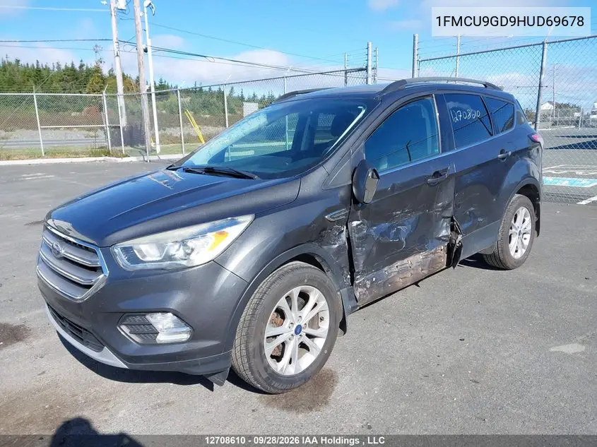 2017 FORD ESCAPE VIN 1FMCU9GD9HUD69678 — фото 6