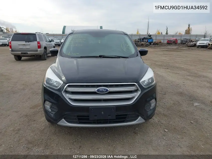 2017 FORD ESCAPE VIN 1FMCU9GD1HUA34592 — фото 10