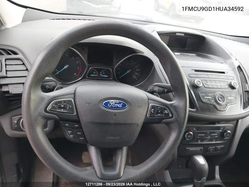 2017 FORD ESCAPE VIN 1FMCU9GD1HUA34592 — фото 17