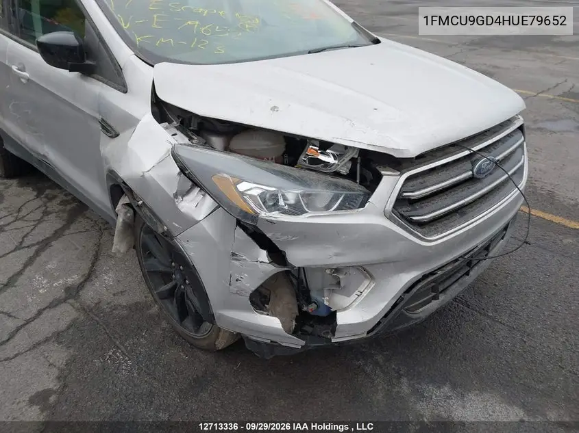 2017 FORD ESCAPE VIN 1FMCU9GD4HUE79652 — фото 6