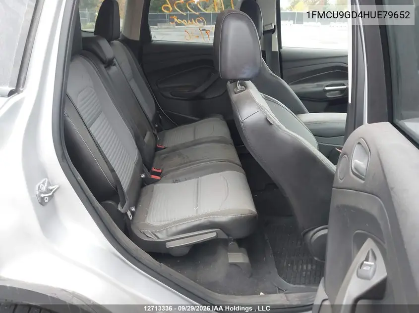 2017 FORD ESCAPE VIN 1FMCU9GD4HUE79652 — фото 8
