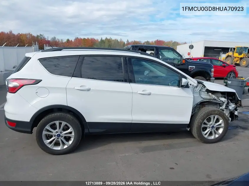 2017 FORD ESCAPE VIN 1FMCU0GD8HUA70923 — фото 13