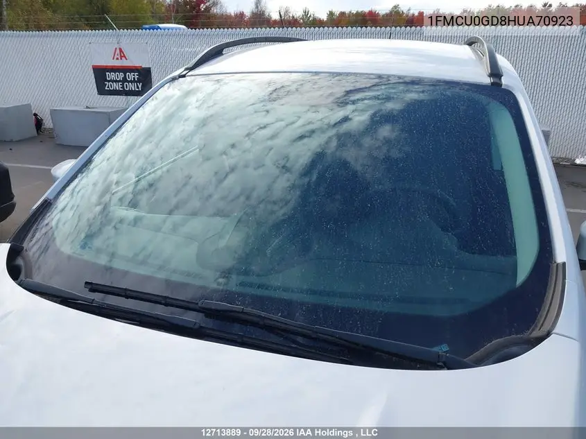 2017 FORD ESCAPE VIN 1FMCU0GD8HUA70923 — фото 17