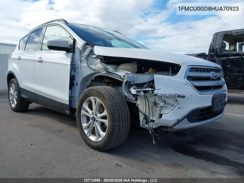 2017 FORD ESCAPE VIN 1FMCU0GD8HUA70923 — фото 6
