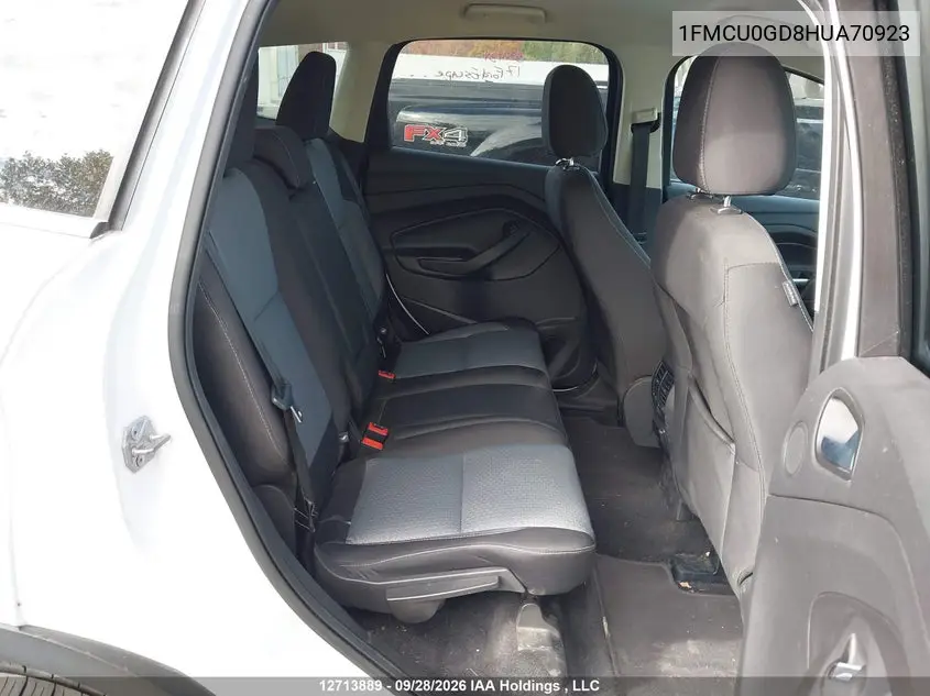 2017 FORD ESCAPE VIN 1FMCU0GD8HUA70923 — фото 8