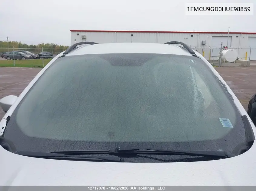 2017 FORD ESCAPE VIN 1FMCU9GD0HUE98859 — фото 17