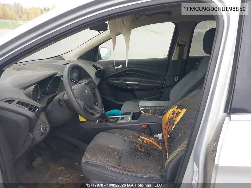2017 FORD ESCAPE VIN 1FMCU9GD0HUE98859 — фото 6