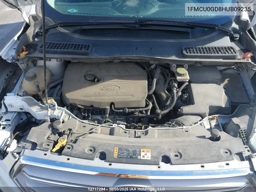 2017 FORD ESCAPE VIN 1FMCU0GD8HUB09235 — фото 10