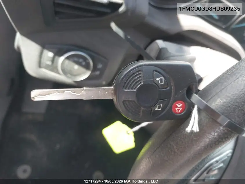 2017 FORD ESCAPE VIN 1FMCU0GD8HUB09235 — фото 11