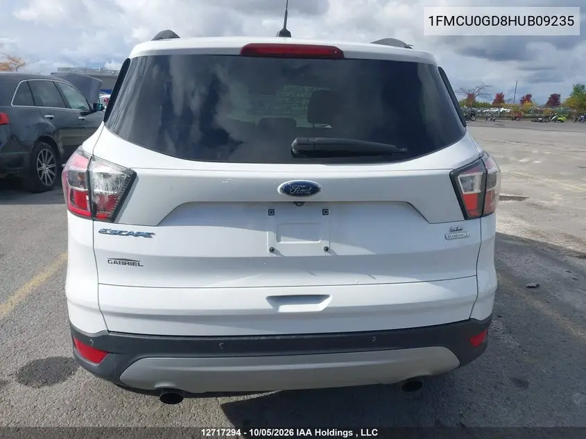 2017 FORD ESCAPE VIN 1FMCU0GD8HUB09235 — фото 17
