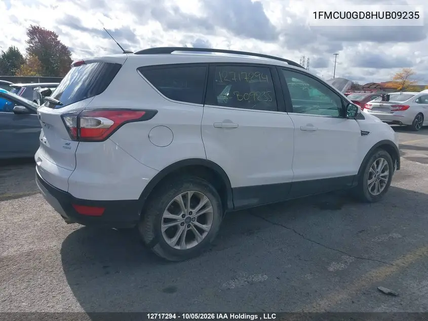 2017 FORD ESCAPE VIN 1FMCU0GD8HUB09235 — фото 4