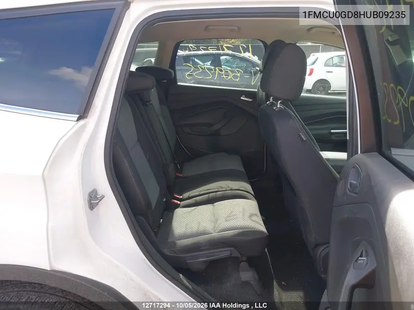 2017 FORD ESCAPE VIN 1FMCU0GD8HUB09235 — фото 8