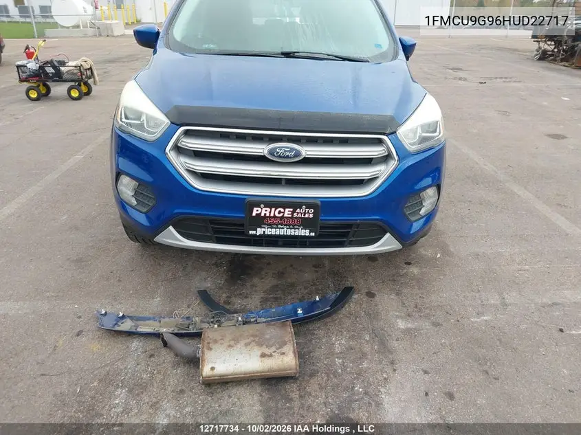 2017 FORD ESCAPE VIN 1FMCU9G96HUD22717 — фото 11