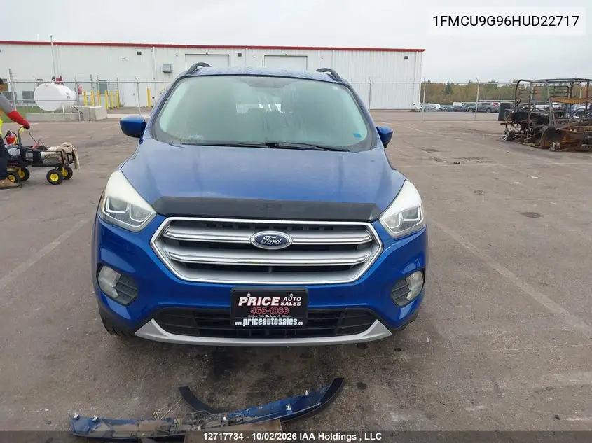 2017 FORD ESCAPE VIN 1FMCU9G96HUD22717 — фото 12
