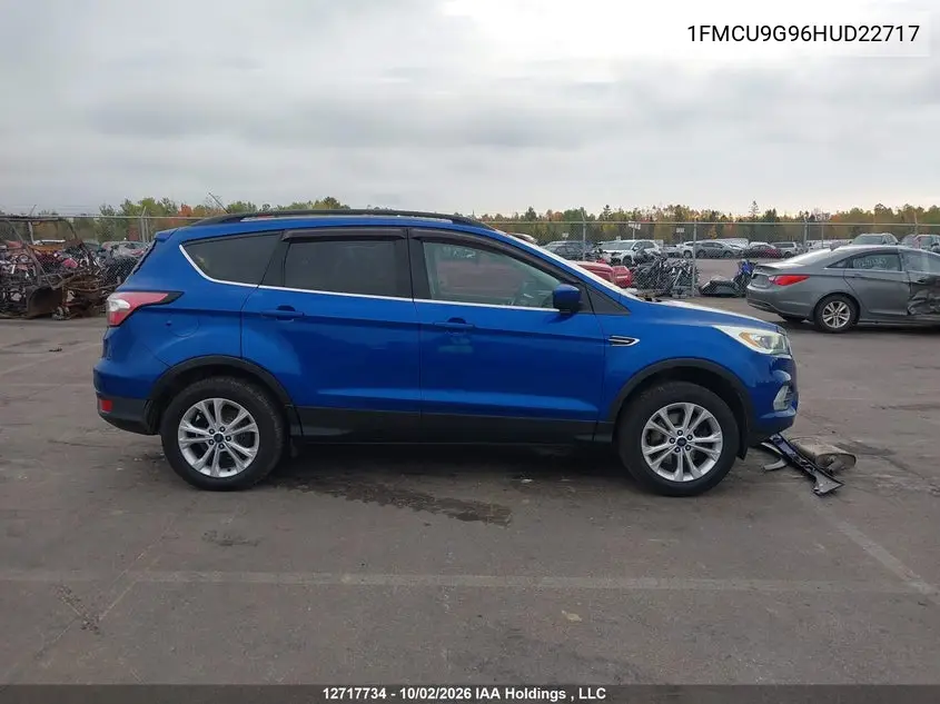 2017 FORD ESCAPE VIN 1FMCU9G96HUD22717 — фото 13