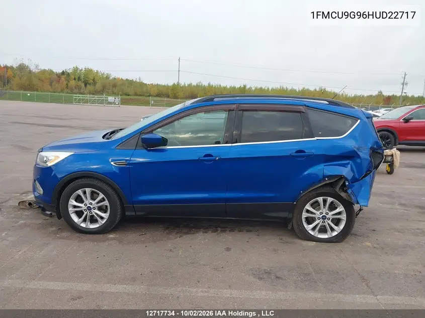 2017 FORD ESCAPE VIN 1FMCU9G96HUD22717 — фото 14