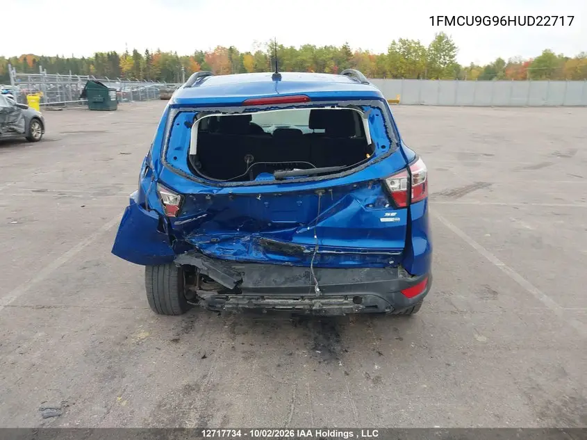 2017 FORD ESCAPE VIN 1FMCU9G96HUD22717 — фото 16