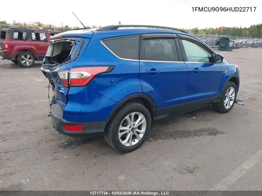 2017 FORD ESCAPE VIN 1FMCU9G96HUD22717 — фото 4