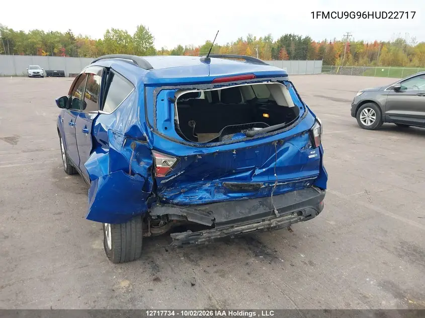 2017 FORD ESCAPE VIN 1FMCU9G96HUD22717 — фото 6