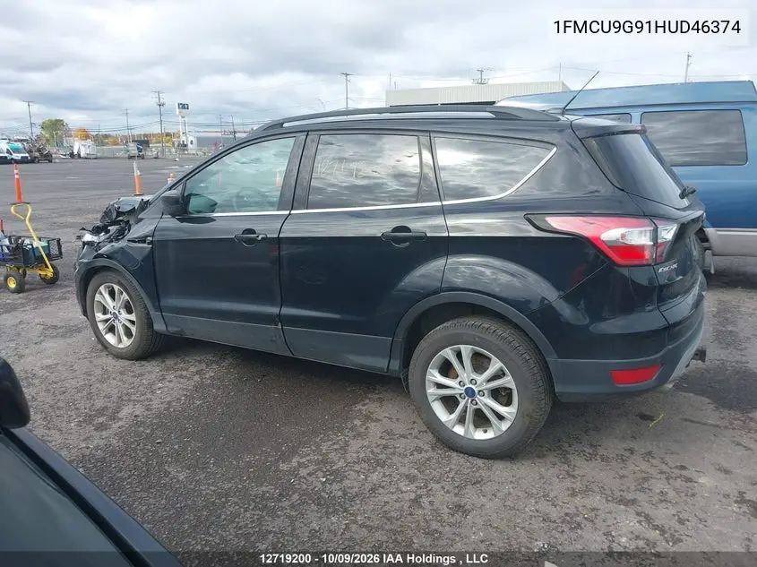 2017 FORD ESCAPE VIN 1FMCU9G91HUD46374 — фото 14