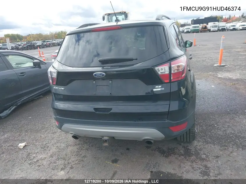 2017 FORD ESCAPE VIN 1FMCU9G91HUD46374 — фото 16