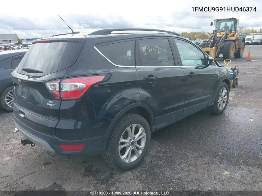 2017 FORD ESCAPE VIN 1FMCU9G91HUD46374 — фото 4