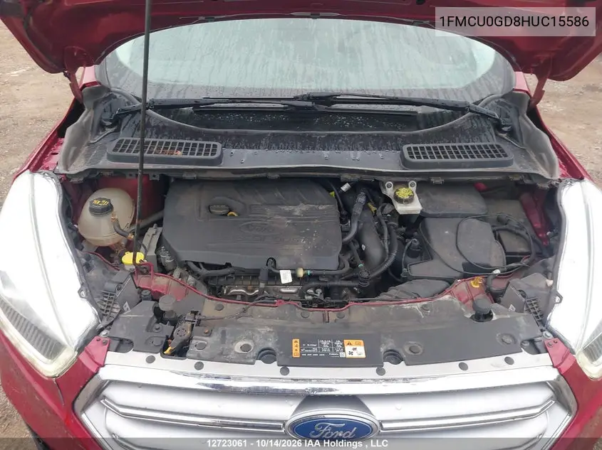 2017 FORD ESCAPE VIN 1FMCU0GD8HUC15586 — фото 10